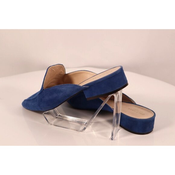 Cole Haan Women's Blue Suede‎ Pointed-Toe Mules Size 9 - Picture 3 of 10